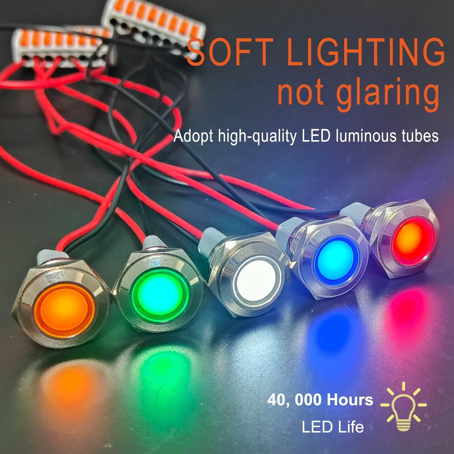 16mm 5/8 Inch LED Indicator Indicator Light