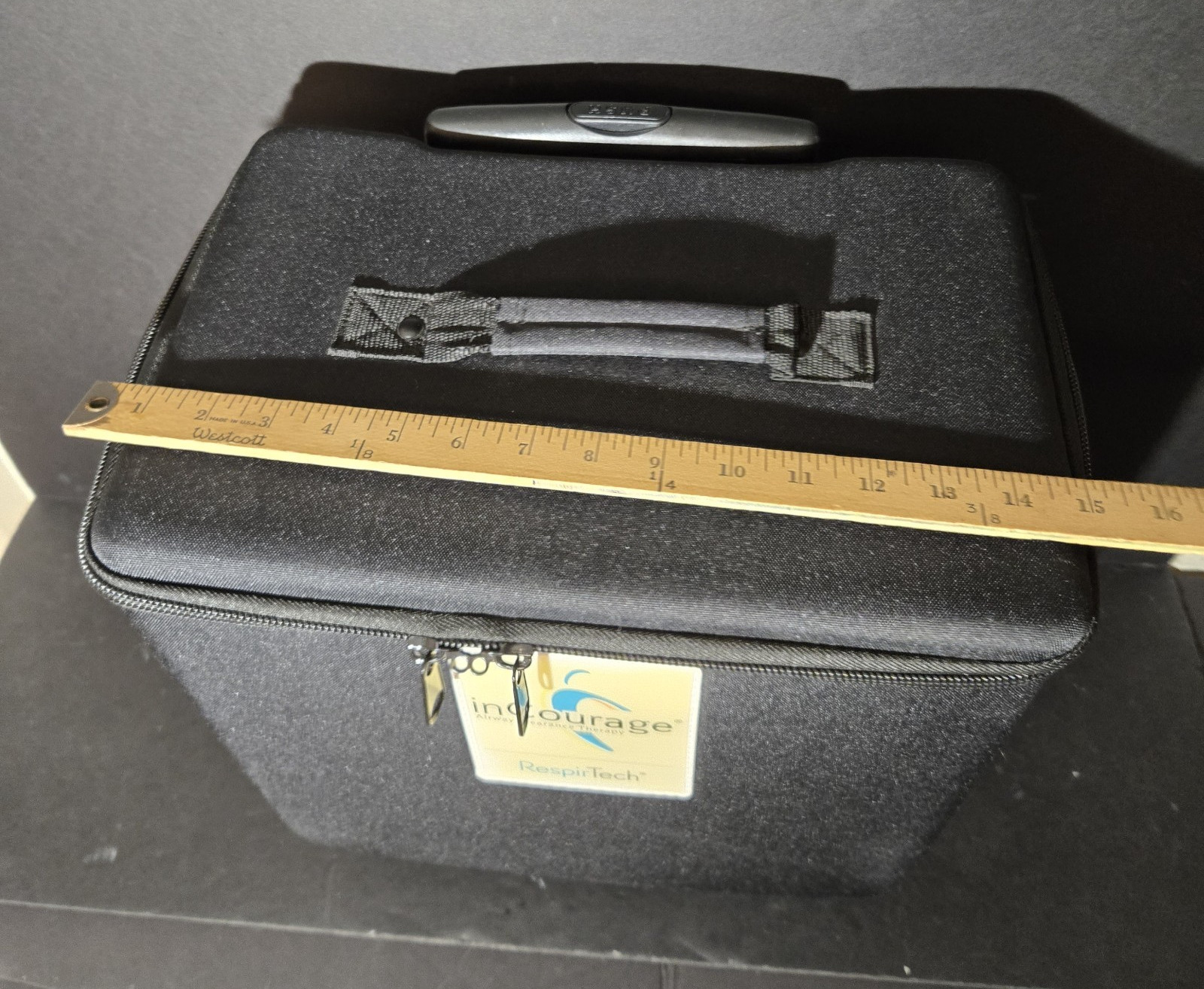 Philips RespirTech inCourage Rolling Travel Case + Padded Accessory Bag Only