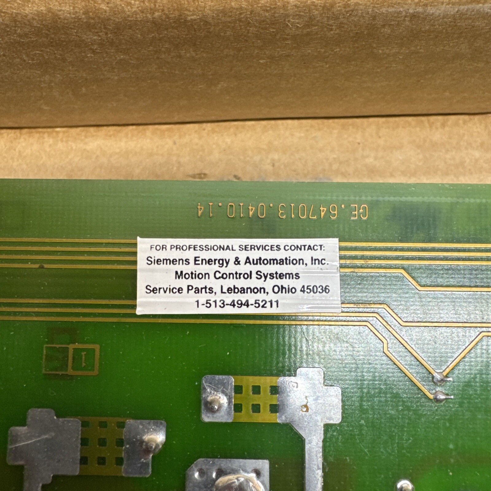 SIEMENS 6RB2025-0FA01 / 6RB20250FA01 6RB2025-0FA01-702.9050.01