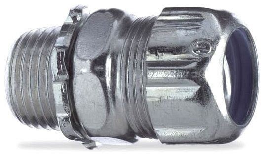 T&B 5231, 3/8″, Straight, Liquid Tight Flexible Metal Conduit Connector, 1 pc