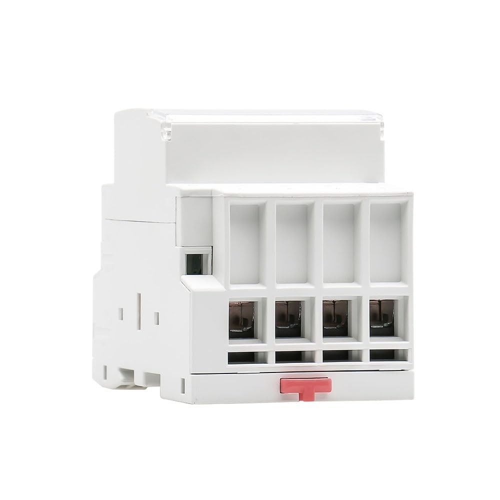 BNTHC AC Contactor 63A 4 Pole NO 110VAC Coil Voltage 35 mm DIN Rail Mount