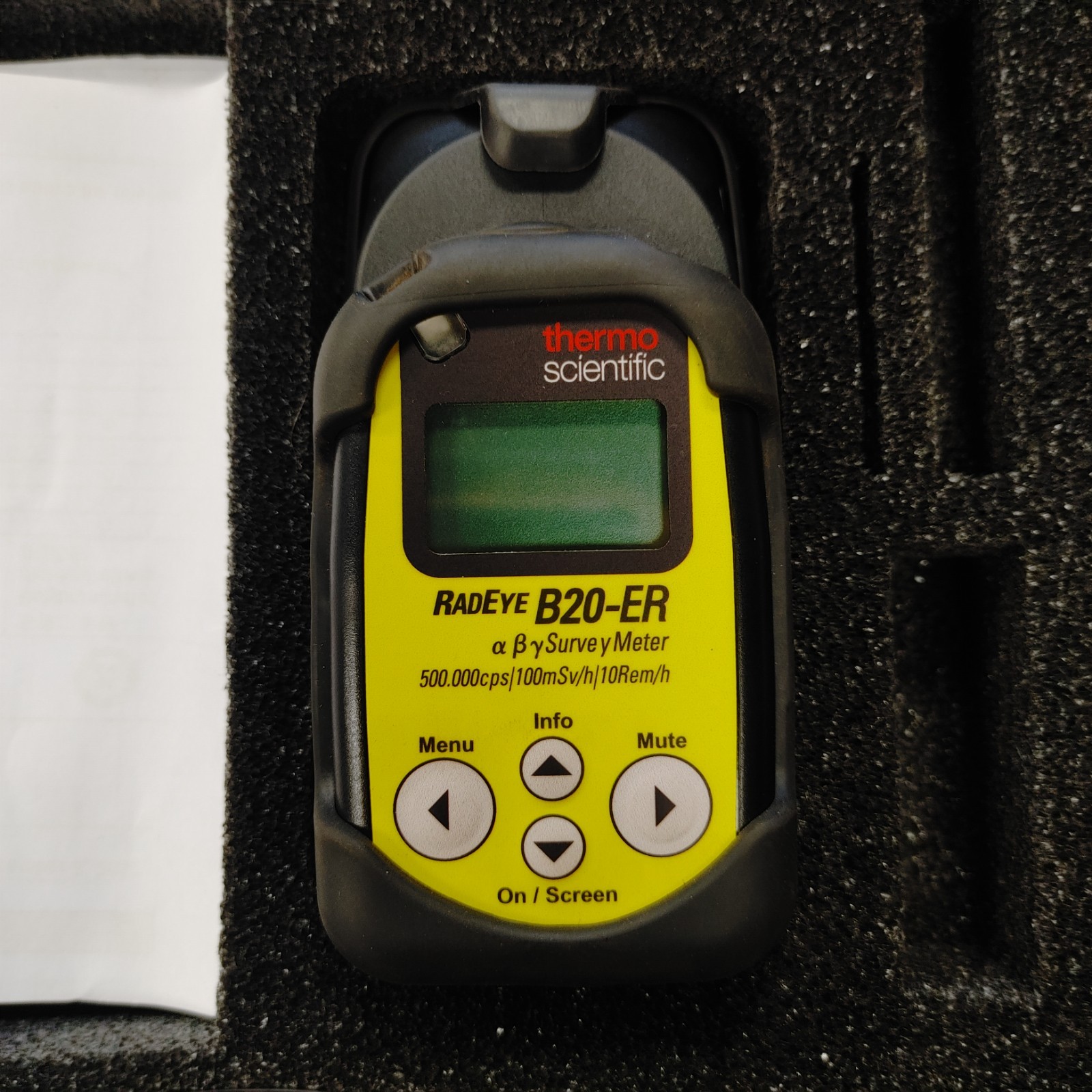 Thermo Scientific™ Radeye™ B20-Er Multi-Purpose Survey Meter