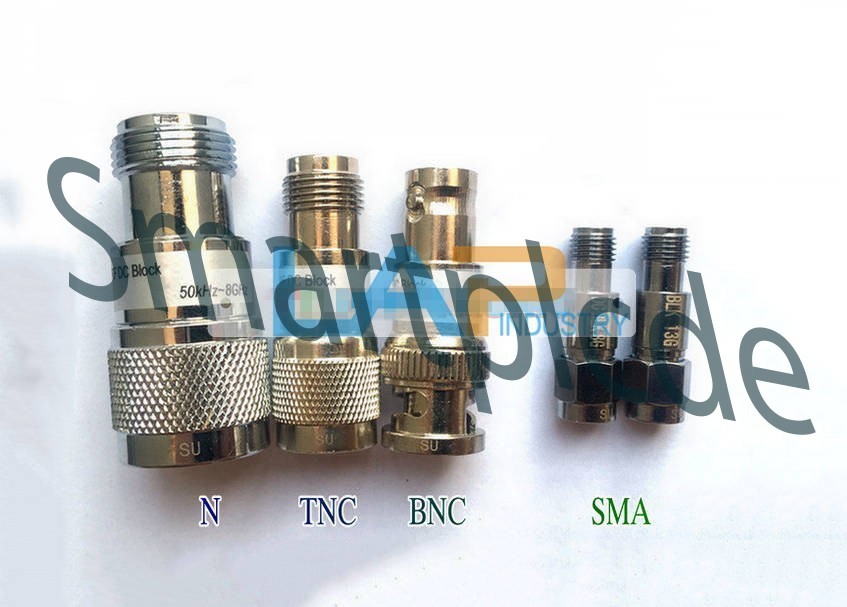 RF isolator DC Block; 50k-8G, 13G, 18G; SMA/N/BNC/TNC; DC isolation voltage: 50v