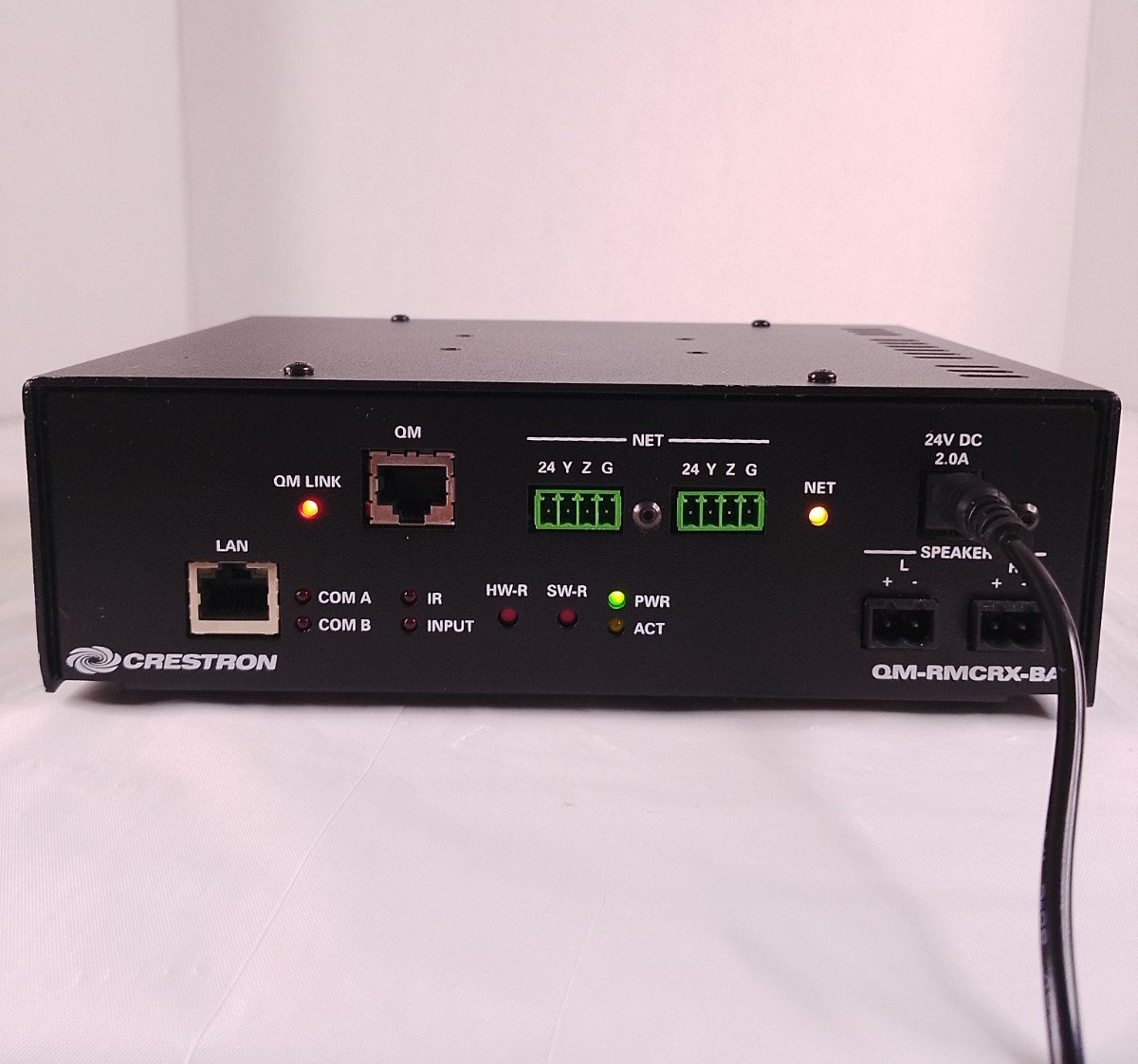 Crestron QM-RMCRX-BA Room Media Controller & QuickMedia Receiver – Unit Only