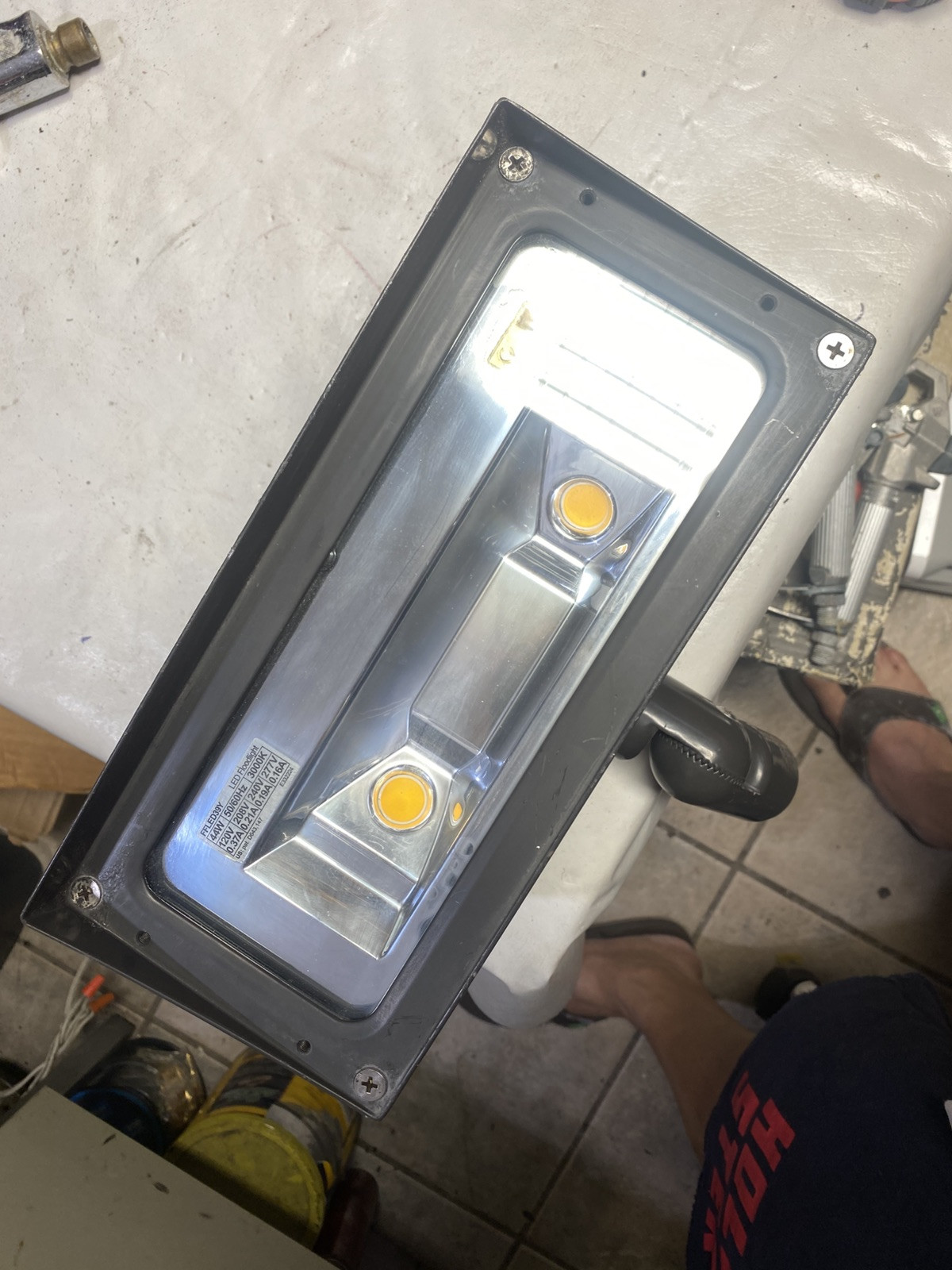 RAB LIGHTING FFLED39Y LED Floodlight 44W 120V (4 PARTS) #6