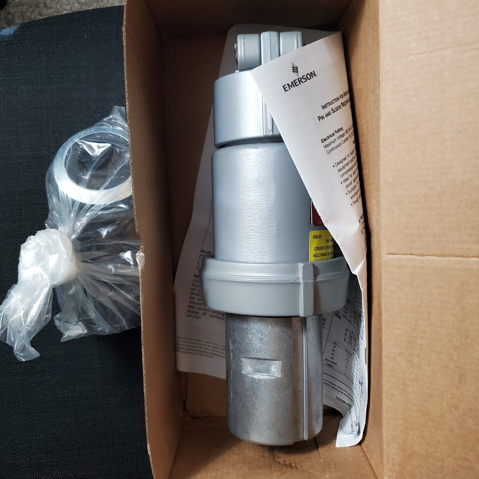 Emerson ACP1034CD / Appleton clamping ring plug