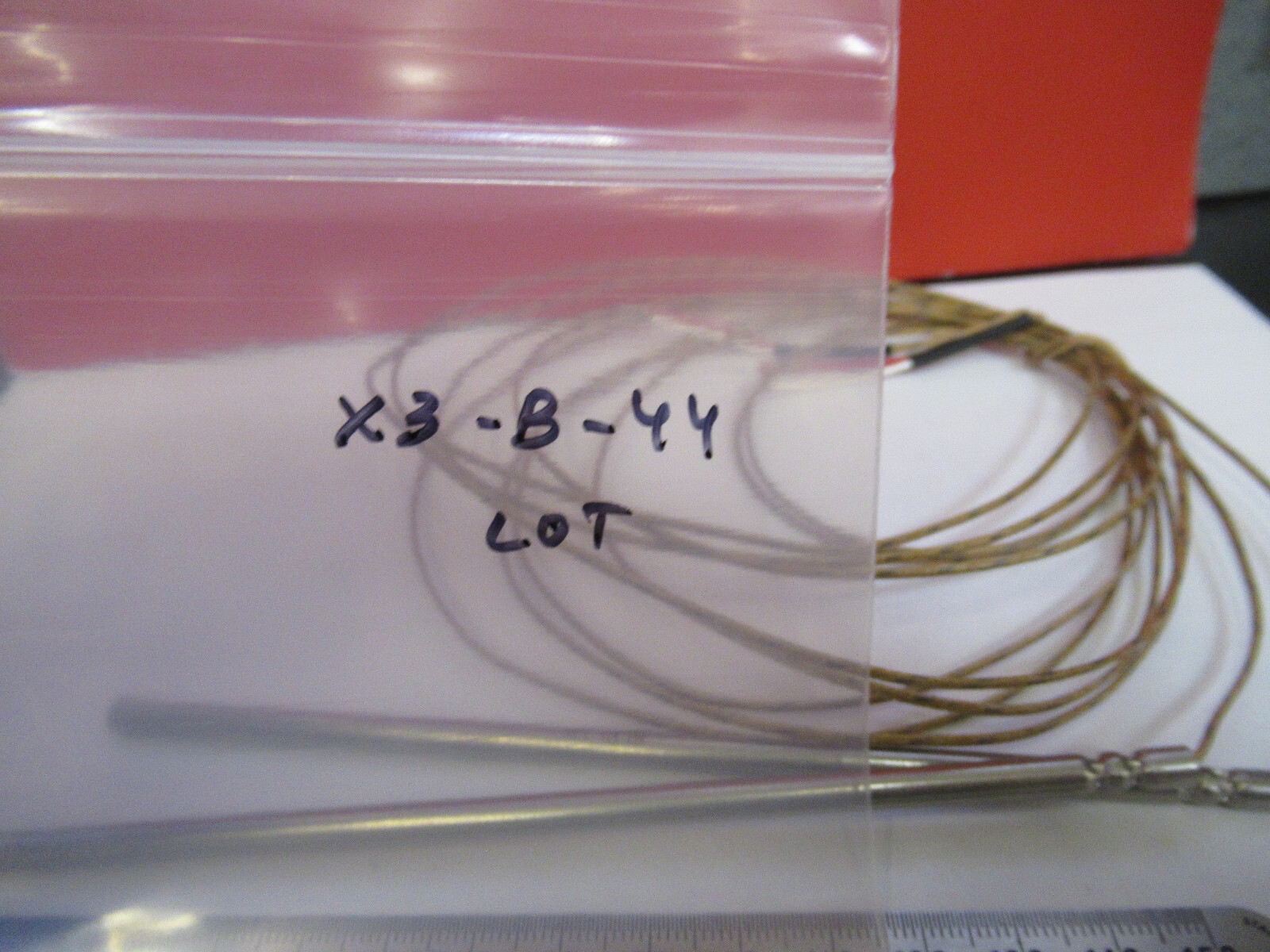 LOT THERMOCOUPLE J IN STEEL WELL AS PICTURED X3-B-44