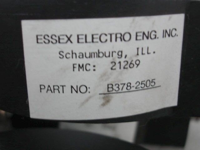 Essex Electro Engineering Part #B378-2505