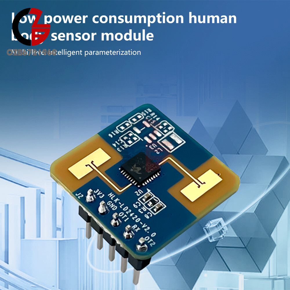 HLK-LD2420 24G mm Wave Radar Module Human Presence Sensing Module Motion Sensor