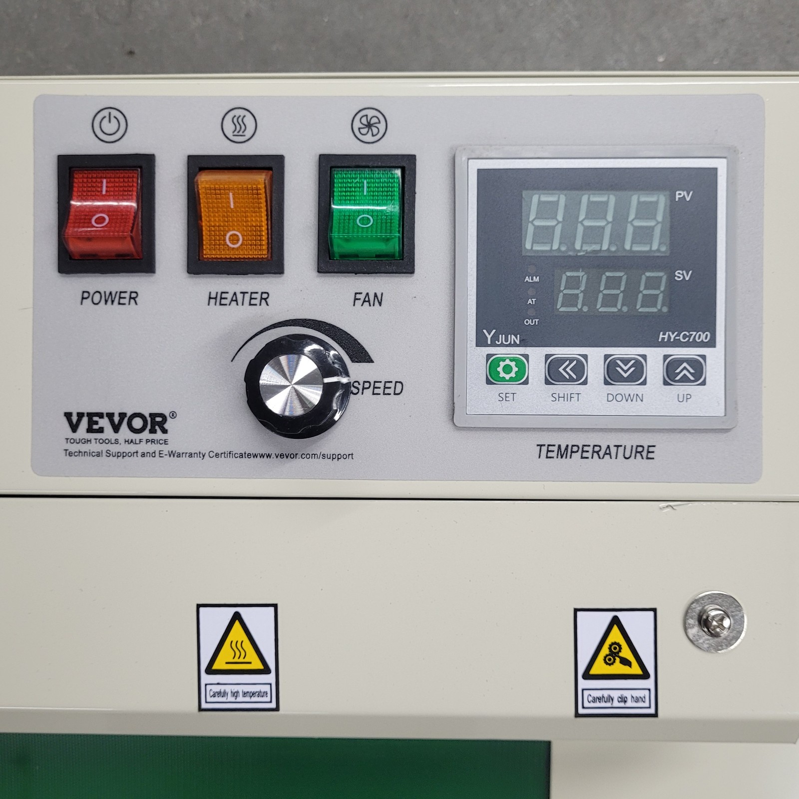 Vevor 900MWP Continuous Bag Band Sealing Machine,110V, 60Hz – NEW