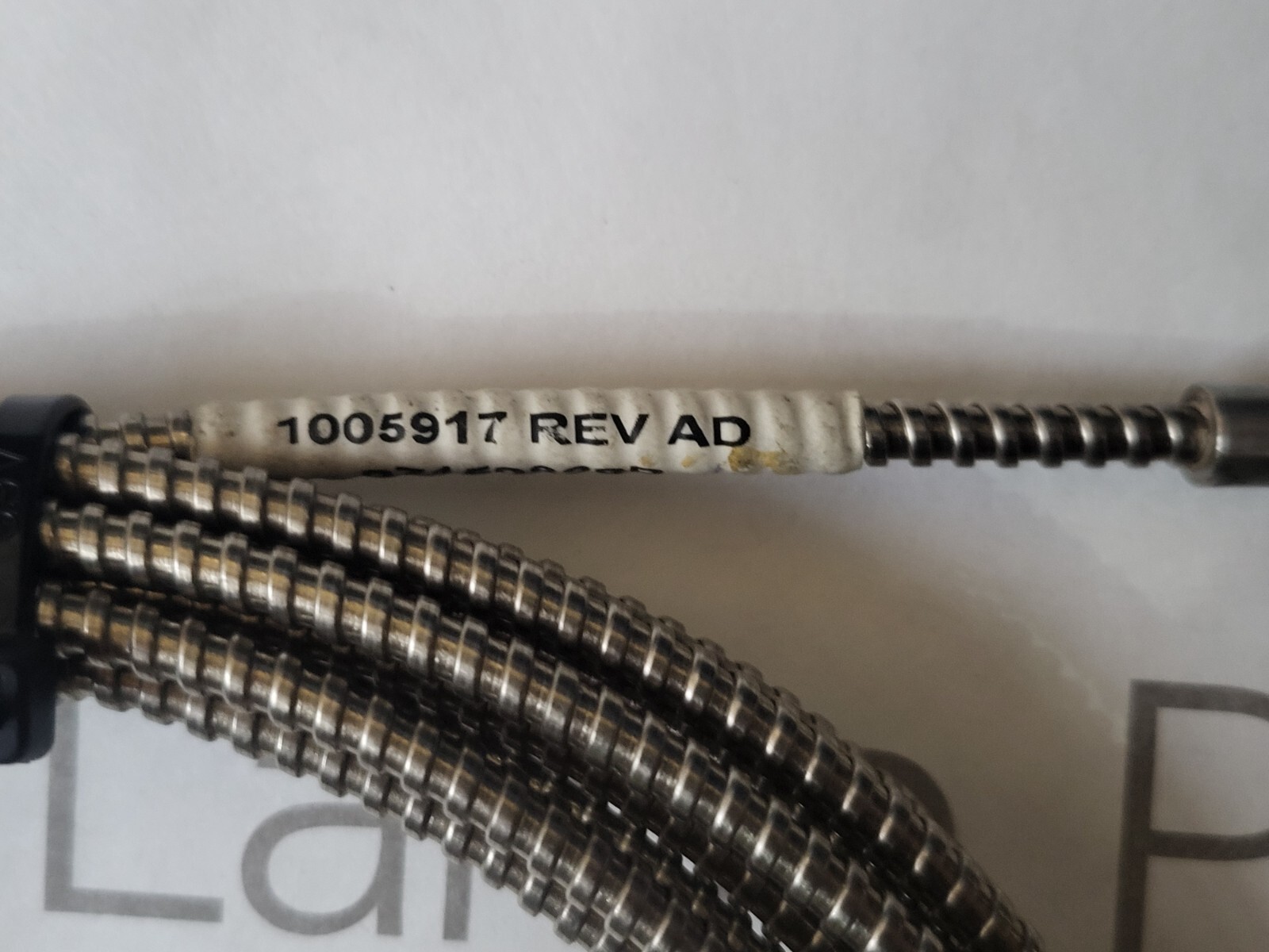 Coherent 1005917 REV AD Armored 5m 800um Fiber Optic Cable (R5S9.6B2)