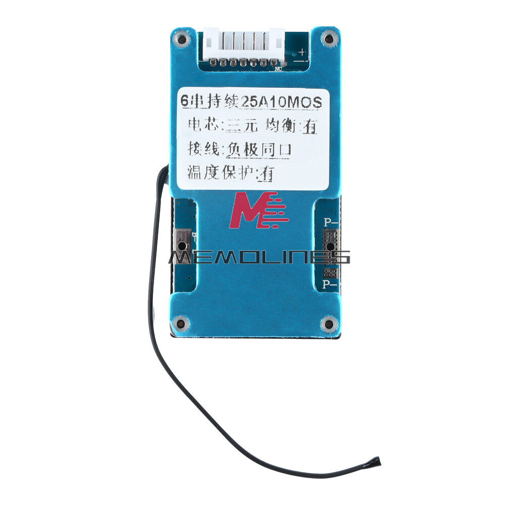 Li-ion Battery 6S Balanced Charge Board Equalizer With Temperature Protection