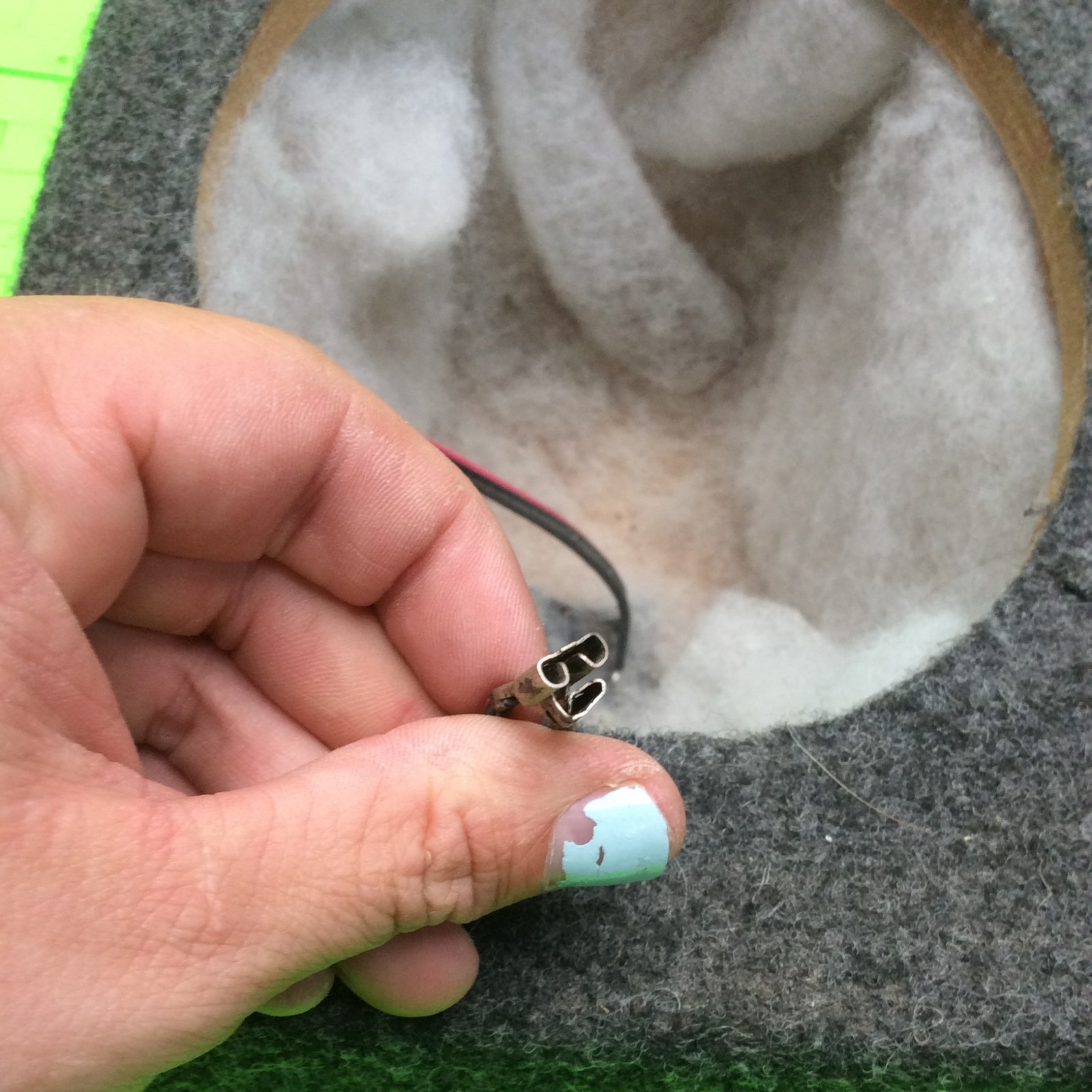 Automotive Felted 6X9 Speaker Enclosure Part (Single)