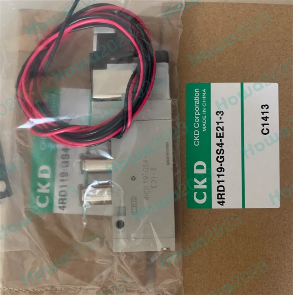 1/piece 4RD119-GS4-E21-3 CKD Solenoid Valve New