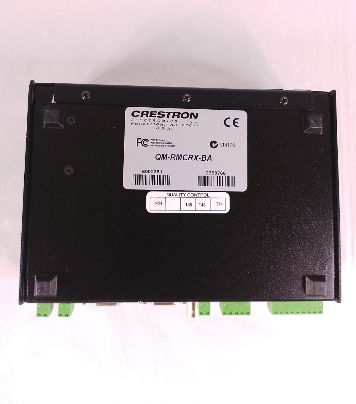 Crestron QM-RMCRX-BA Room Media Controller & QuickMedia Receiver – Unit Only