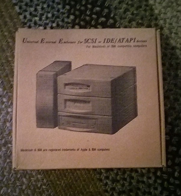 Universal External Enclosure For SCI Or DEW AT/ATPI PCMIA To ATAPI CD Recordable