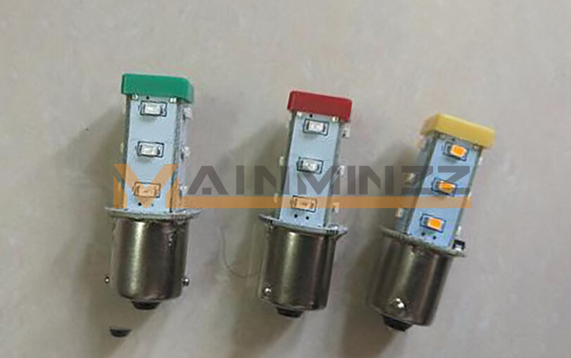 ONE NEW TEND Warning light LED S15-L57G 24V S15-L57O 24VS15-L57R 24V