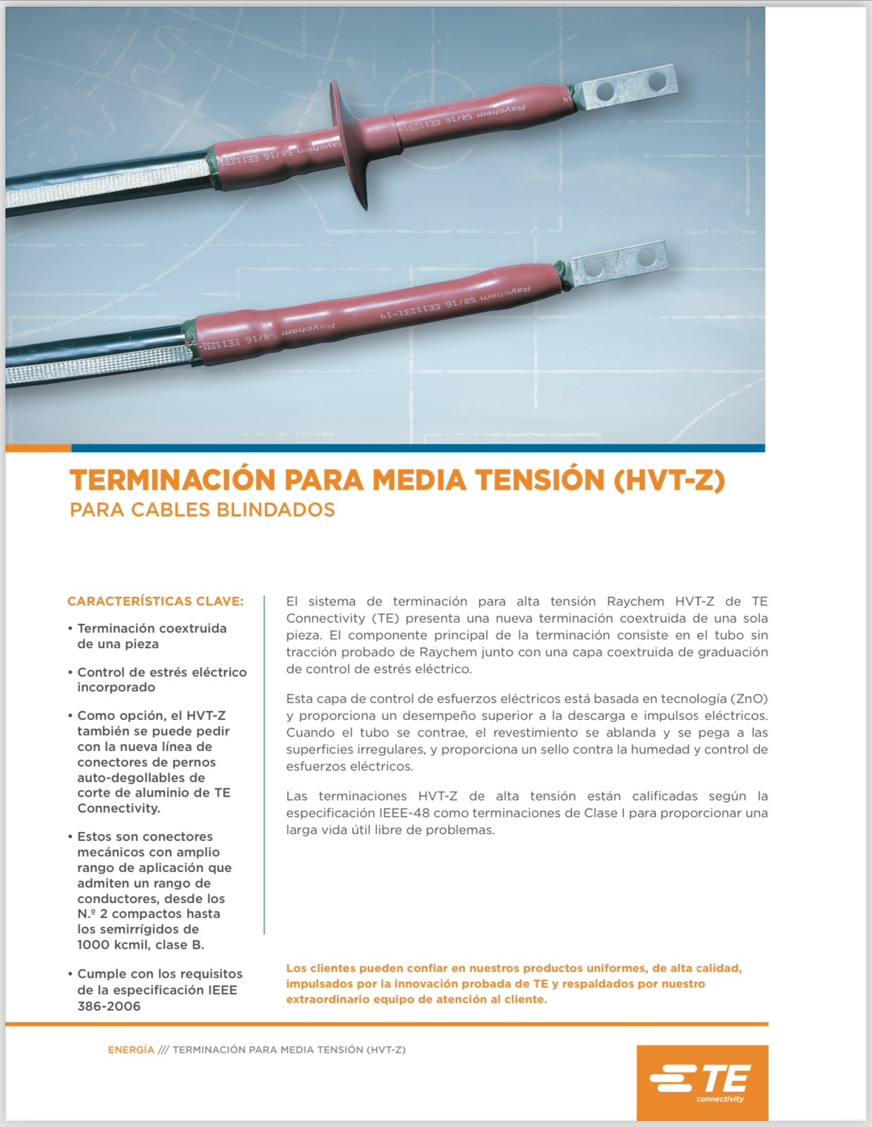 TERMINATION HVT-Z-153-SG RAYCHEM TE (KIT 3 tips)
