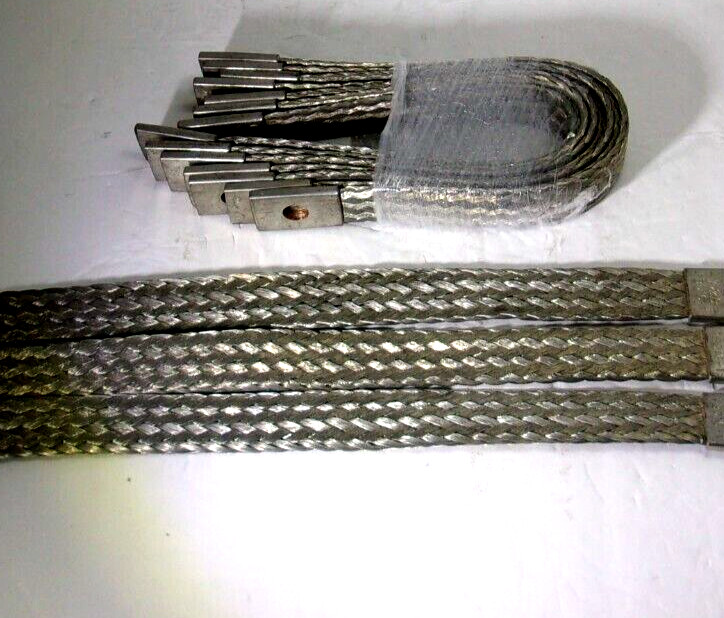 T&B Flexible Grounding Braid FBD16-1 Braided Grounding Strap 16″ Long x 1″ (1Pc)