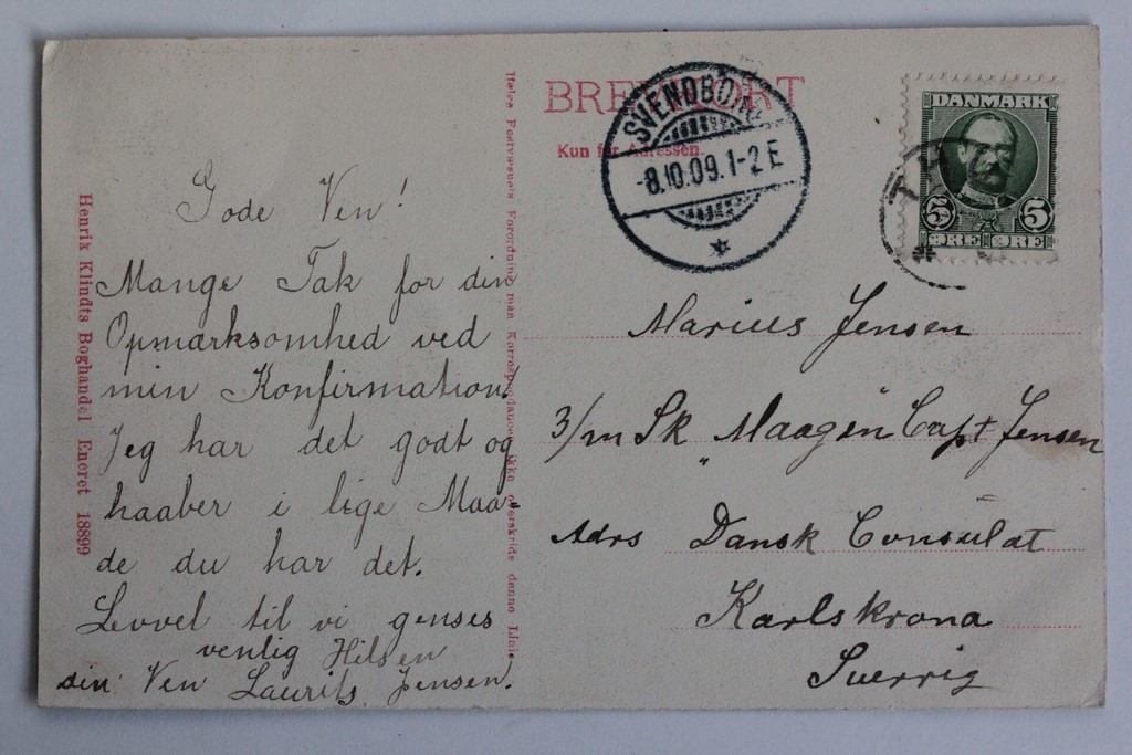 CPA Denmark Thurø Østerskoven (57002)