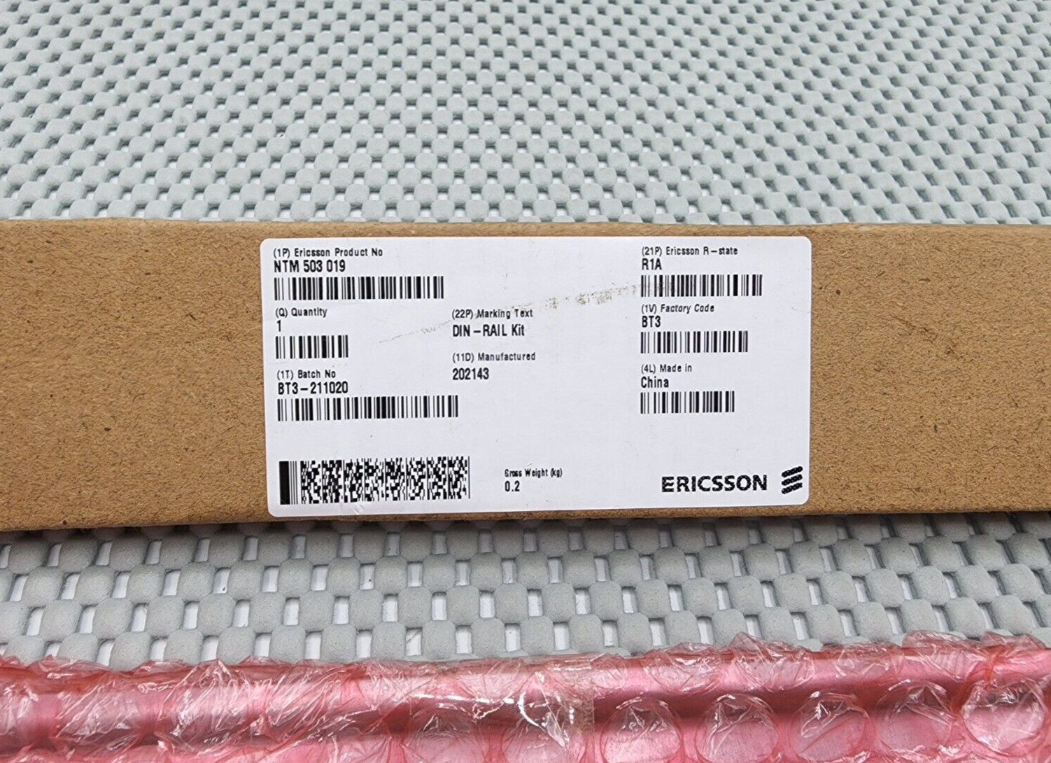 Ericsson DIN-Rail Kit NTM 503 019