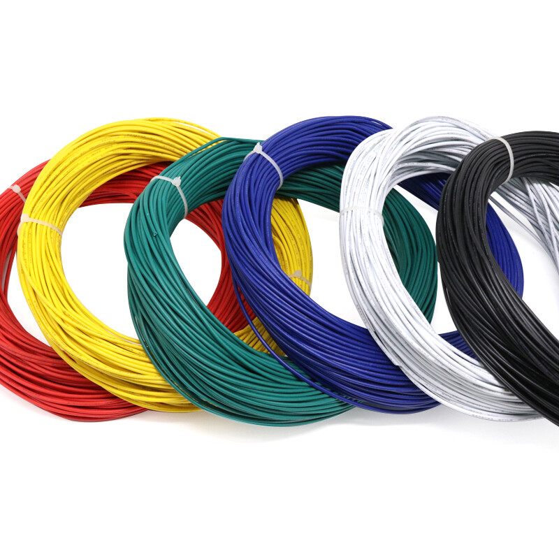 16 – 30AWG Stranded Automotive Equipment Cable PVC Electrical Wire Soft 12 Color
