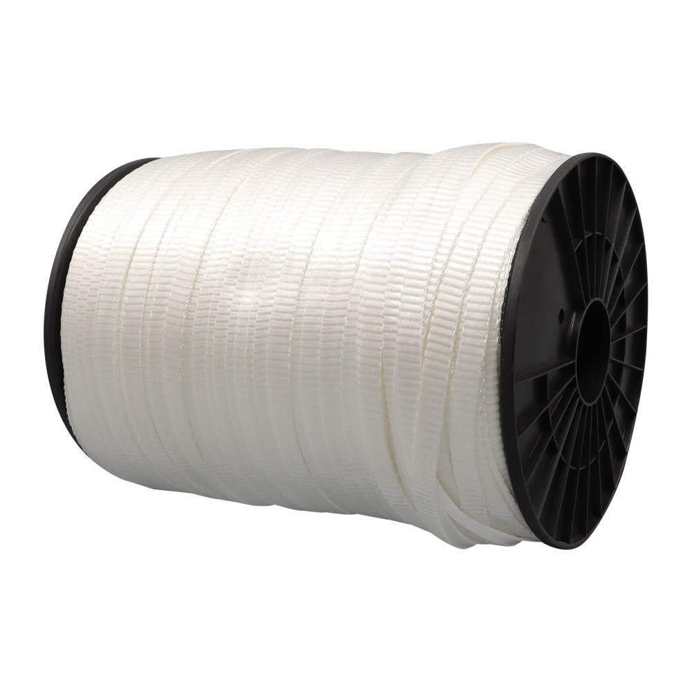 Polyester Pull Tape 5/8″ x 1000′ Mule Tape Flat Rope 1800 lbf Tensile Capacity