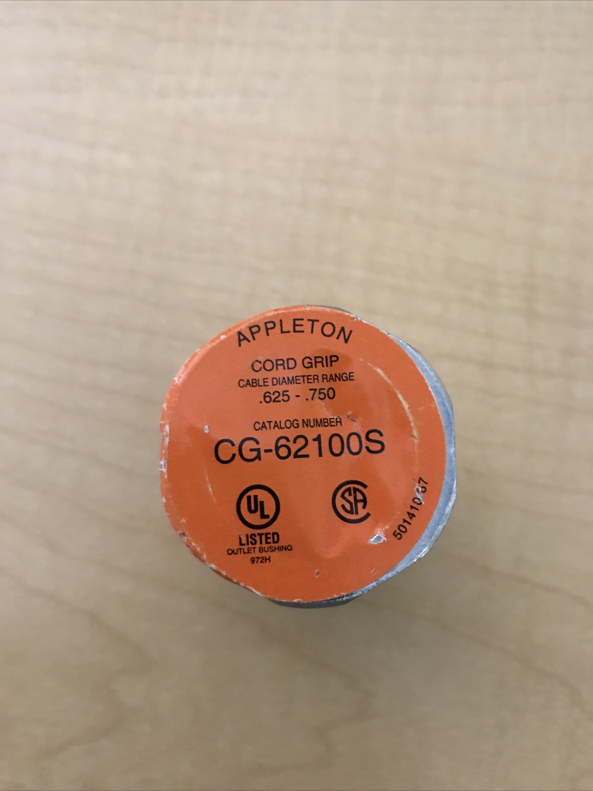 APPLETON CG-62100S CORD GRIP RANGE 0.625-0.750 – Qty 120