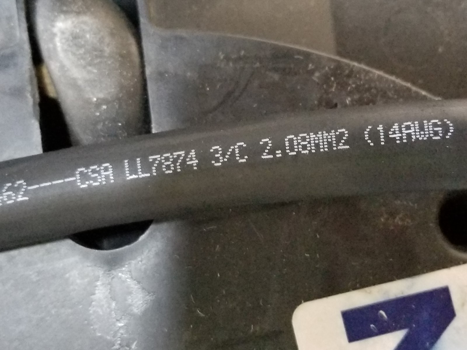Belden 19107 14/3C Type S 600V/60C Rubber EPDM Portable Power Cord Cable /10ft