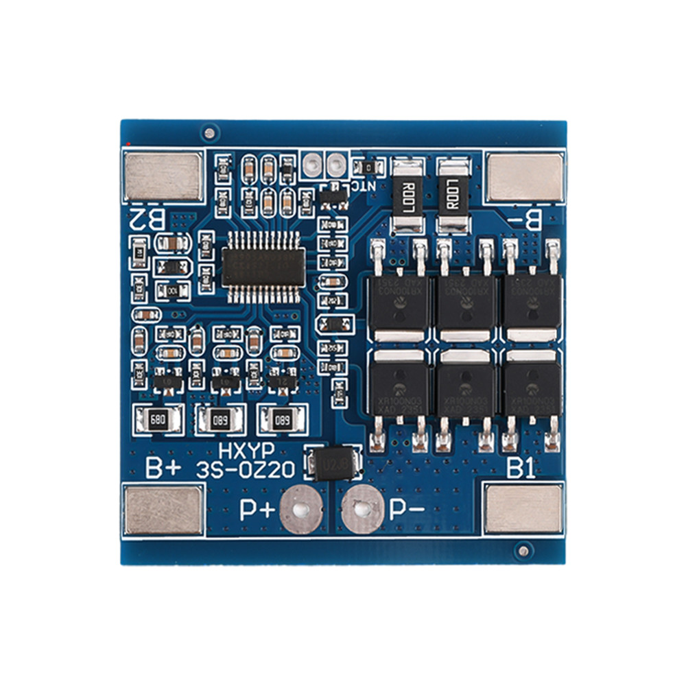 3S 12V 15/20/25/30A 18650 Lithium Battery Protection Board 11.1V 12.6V Balanced