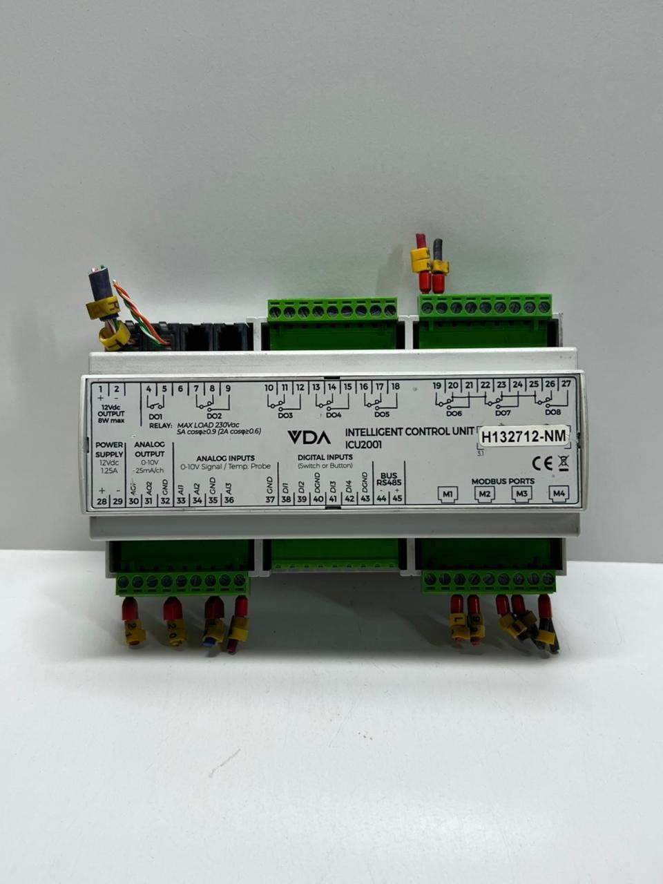VDA ICU2001 Intelligent Control Unit H132712-NM Modbus Controller