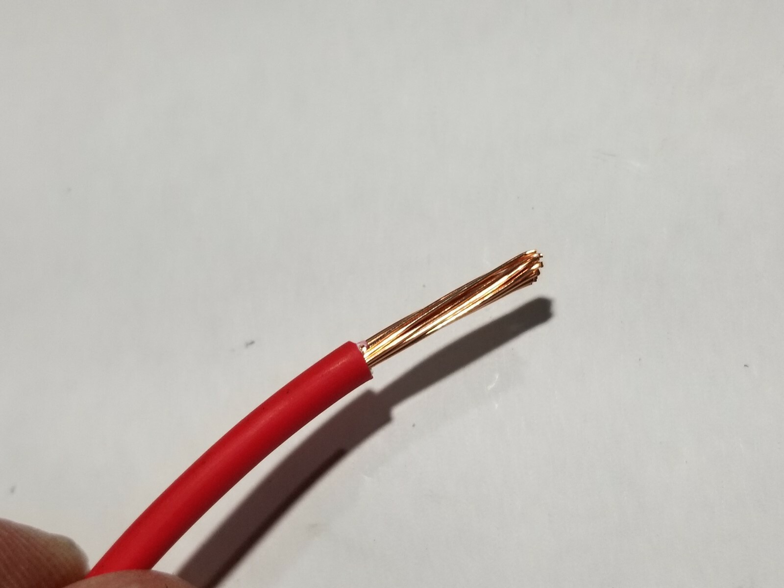 Southwire/Copperfield #14awg GXL SAE J1128 XLPE Automotive Wire 125C Red /100ft