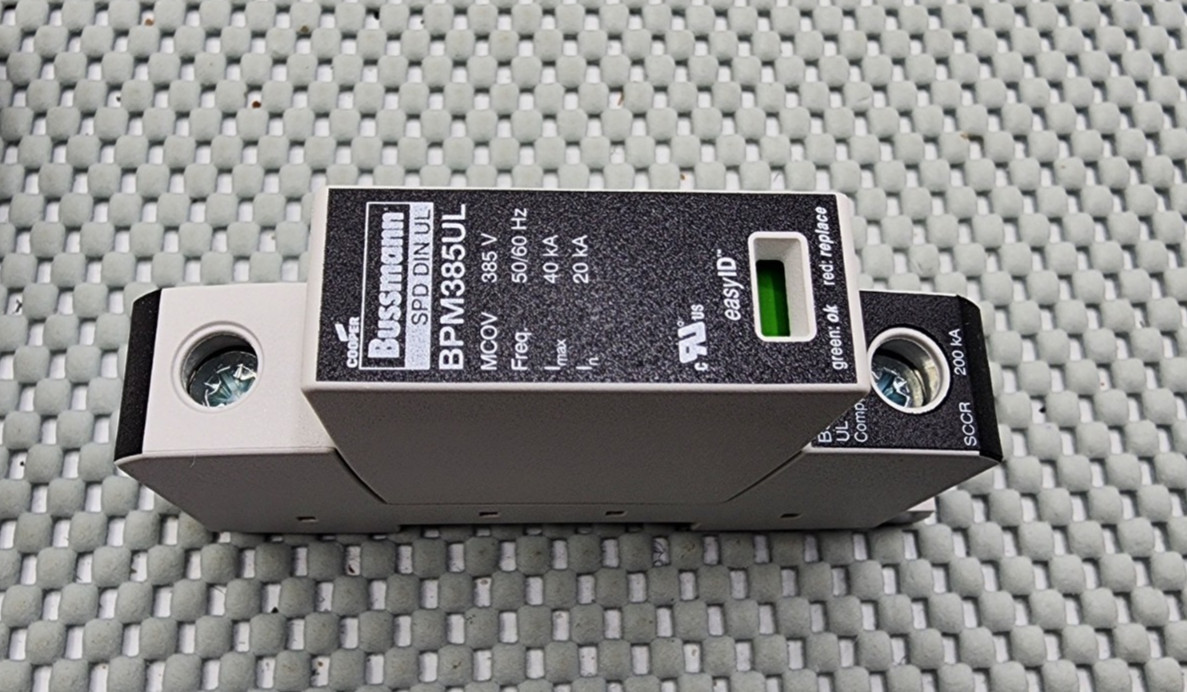 Cooper Bussmann BSPM1240S2GR, with BPM385UL Surge Protection Module