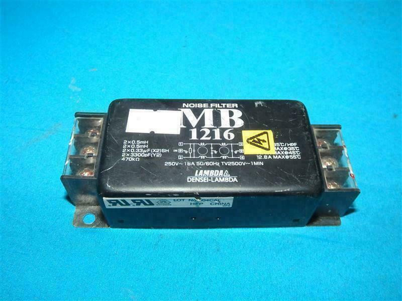 Densei-Lambda MB-1216 MB1216 Noise Filter 30 Days Warranty Expedited Shipping