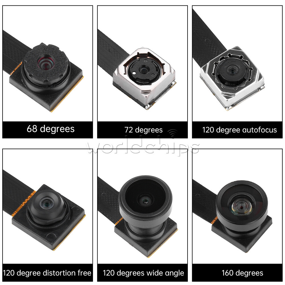 78MM OV5640 Camera Module 68 72 120 160 Degree Auto Focus 5 Million Pixels DVP