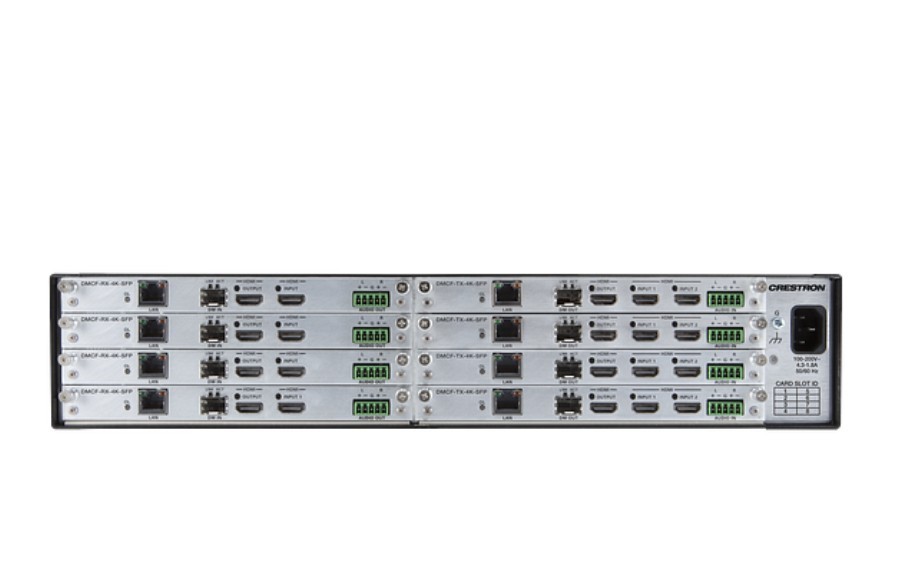 Crestron DMF-CI-8 DigitalMedia™ Card Chassis for DM-NVX-C & DMCF, 8 Slots NEW