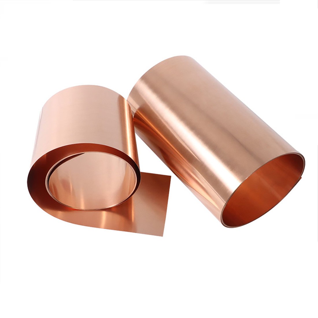 99.9% Flexible Pure Cu Metal Foil Plate Strip 0.01~1mm Thick Copper Sheet Roll