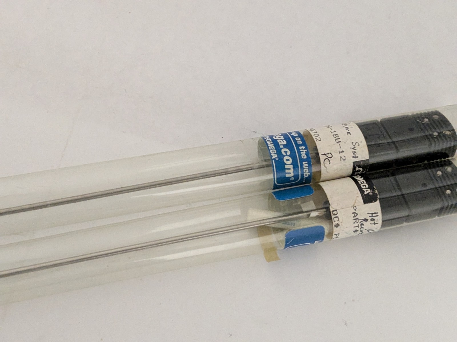 Lot of 2 Omega Engineering JQSS-18U-12 Thermocouples, Probes
