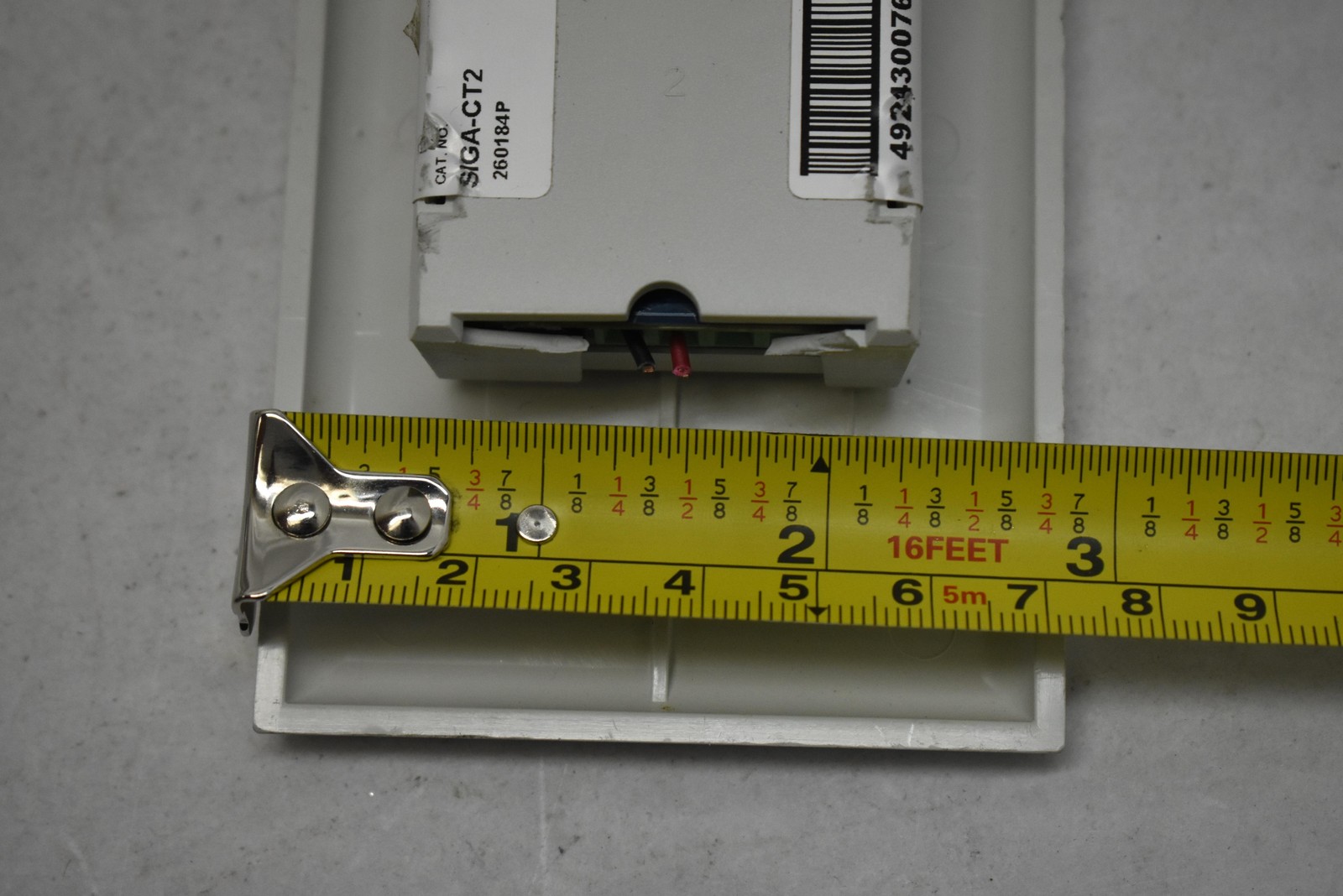 Signaling SIGA-CT2 Fire Alarm Input Module Wall Plate Sub-Assembly