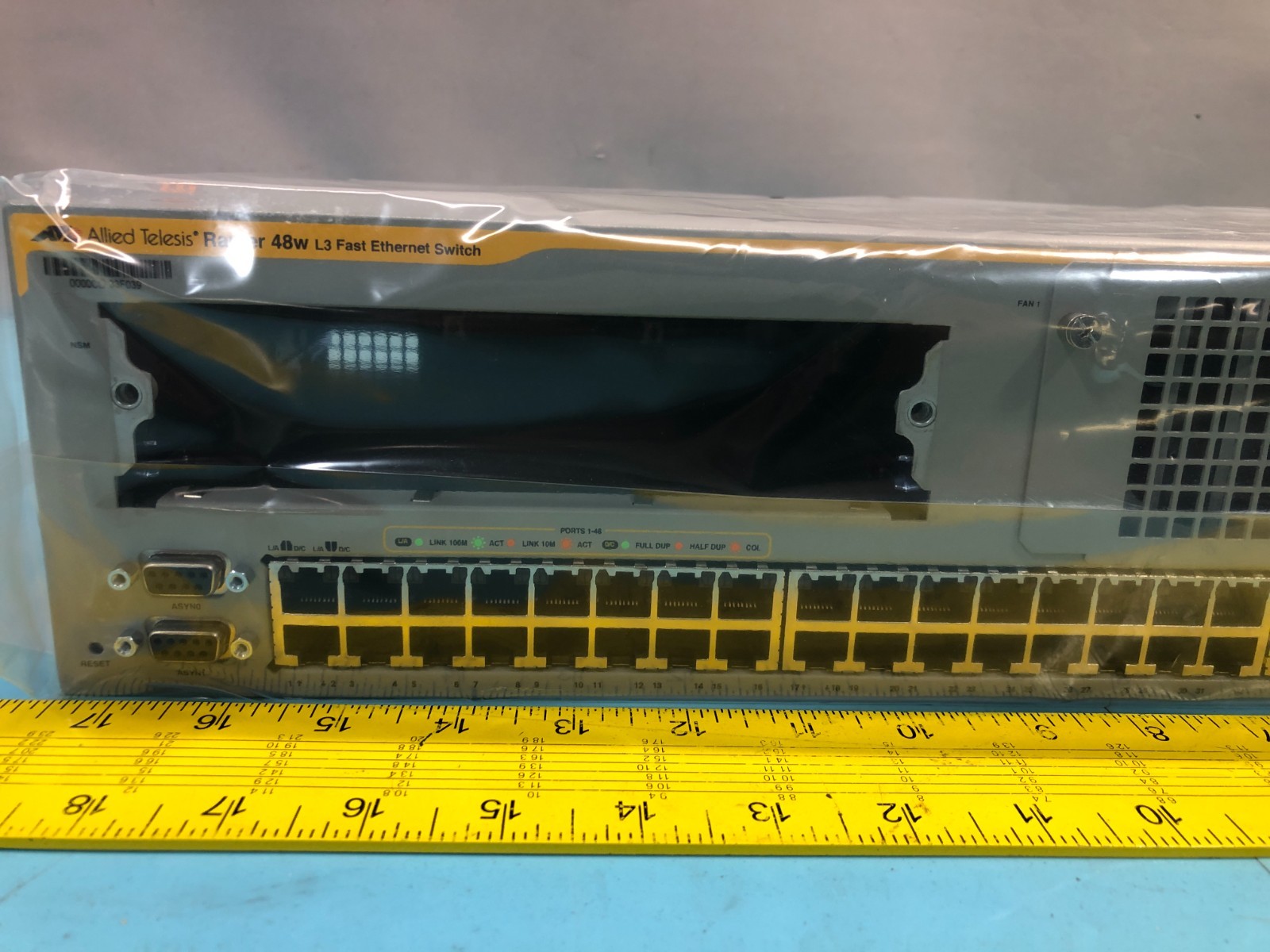 Allied Telesis AT-RP48w-B-85 Layer 3 Fast Ethernet Switch, 990-002307-85, 195536