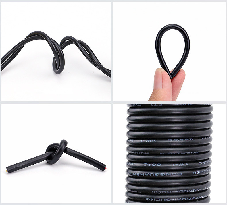 Flexible Wire Silicone Cable 0.12mm²/0.07mm²/0.2mm² – 0.5mm² BV Single Core Wire