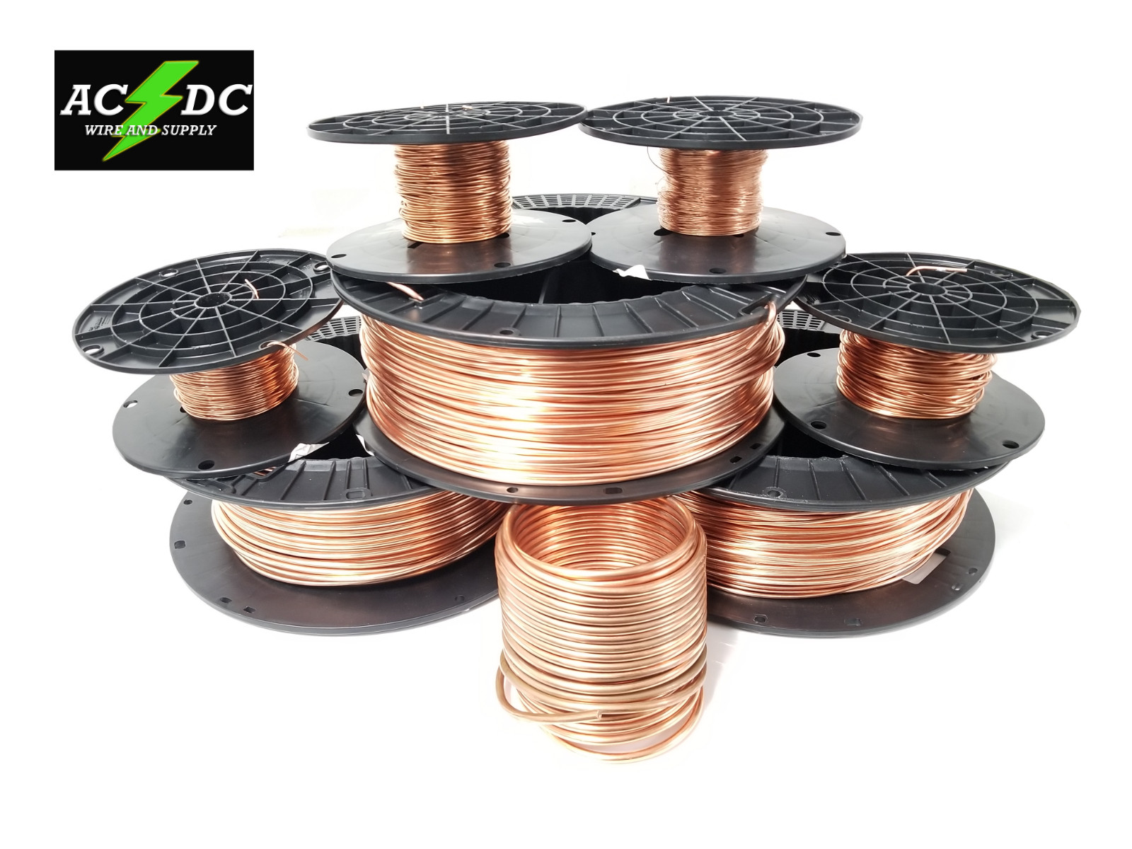 22 AWG Gauge Bare Copper Wire Buss Wire 100′ Length 0.027″ Natural