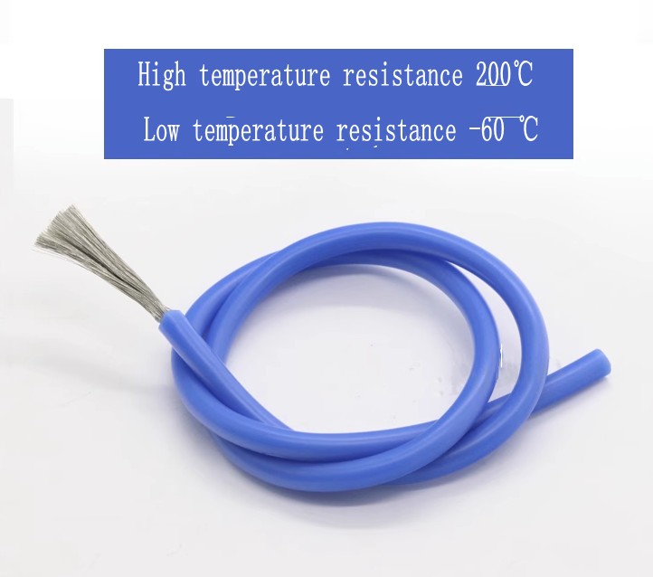12-30AWG Silicone Stranded Flexible Cable Wire Gauge 0.08mm Tinned Copper Wires