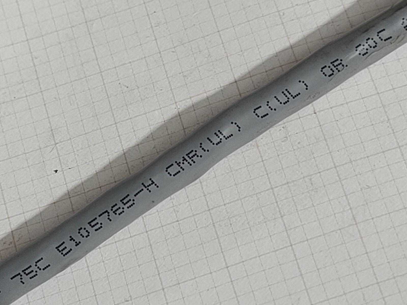 Carol C0654A 22/6P Multi Shielded Computer/Instrumentation Cable CMR Gray /10ft