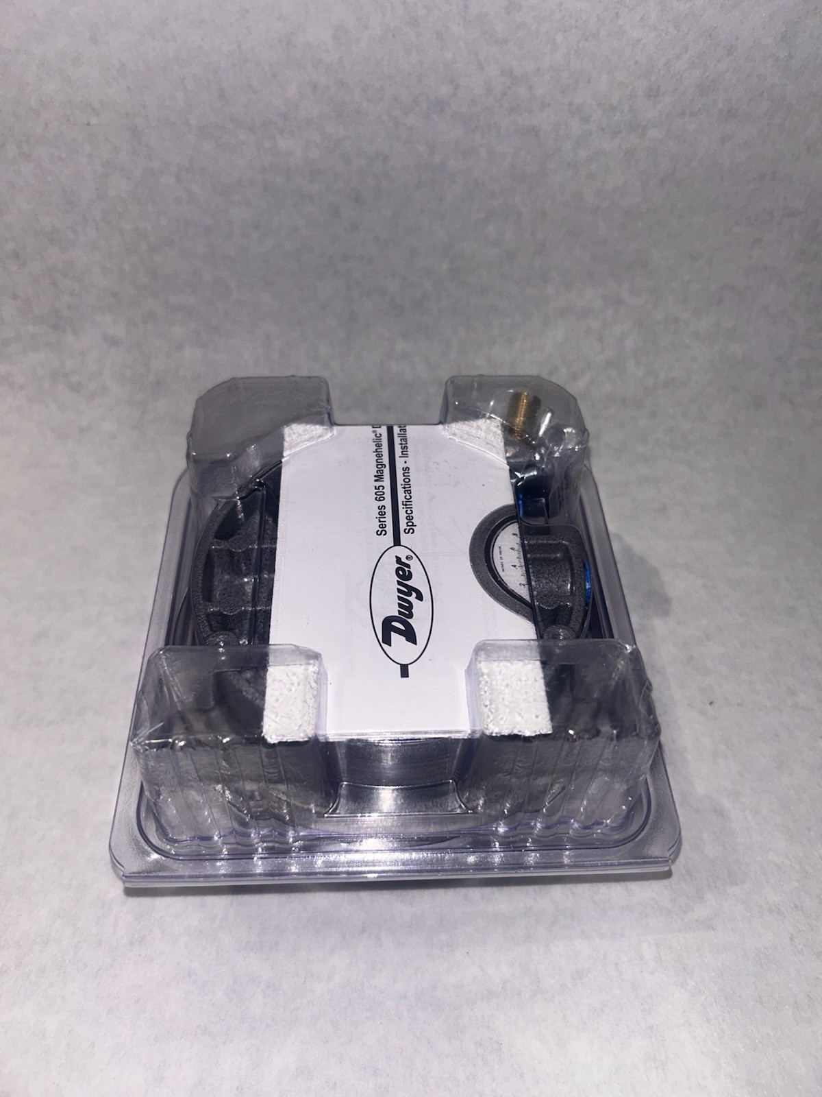 DWYER 605-0 6050 Magnehelic Gauge Differential Pressure Indicating Transmitter