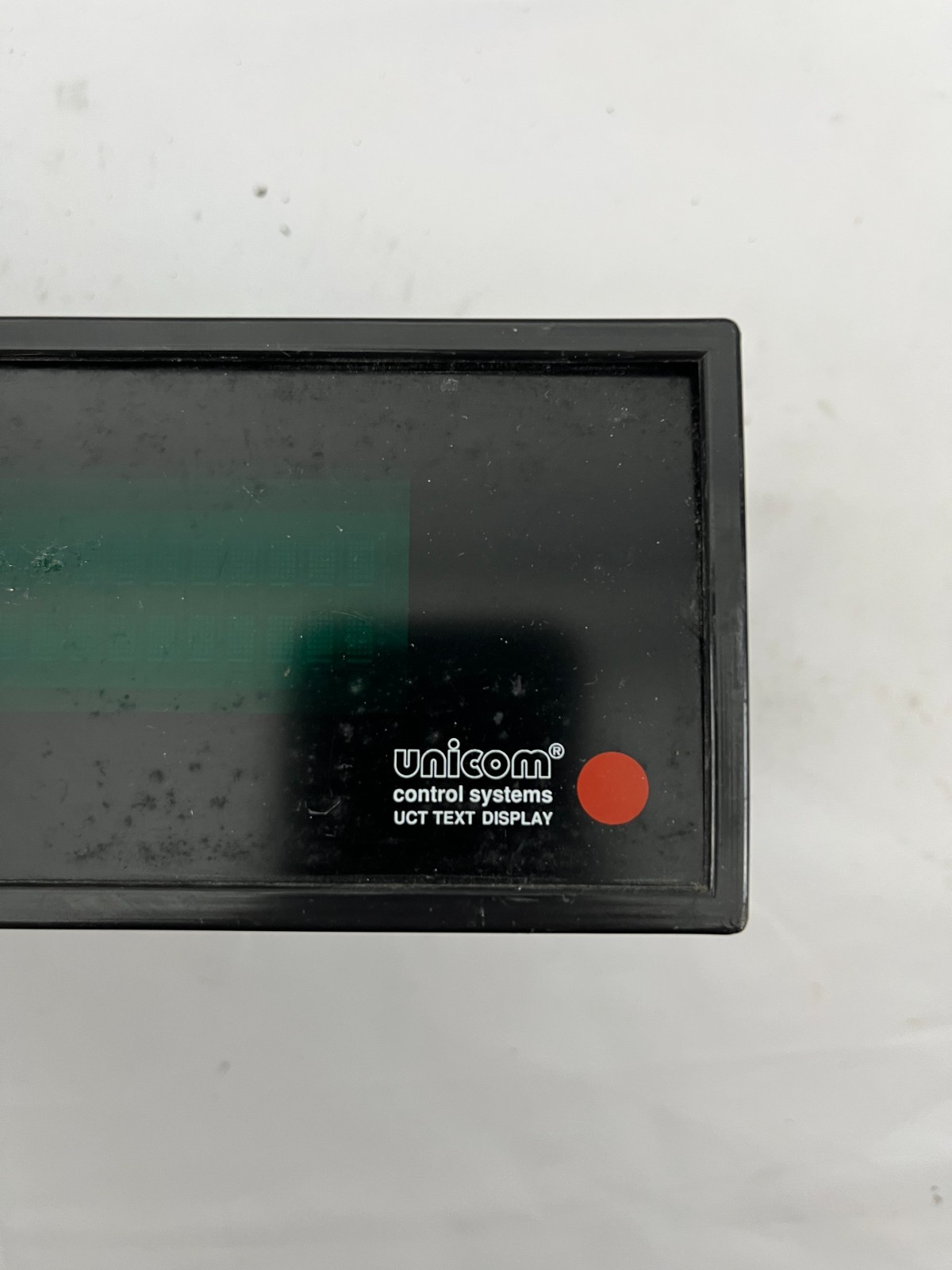 Unicom UCT-20 220 Text Display Brodersen Teknik Denmark Rev B Used Industrial