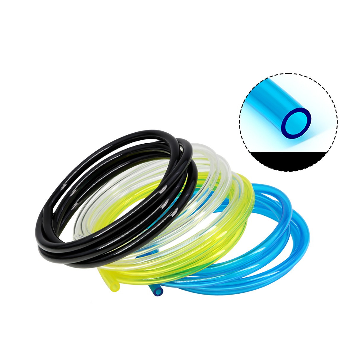 Polyurethane Flexible Tubing Pneumatic PU Pipe Tube Hose – Air Chemical Fuel Oil