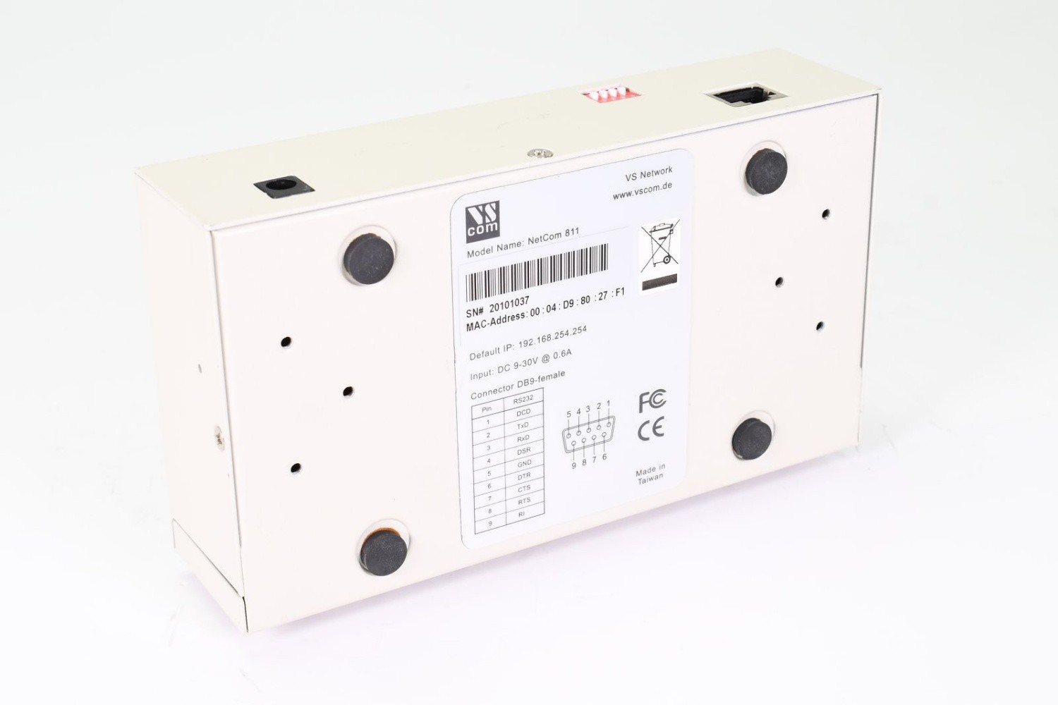 VS COM NetCom 811, 8 Port RS 232, Device Server