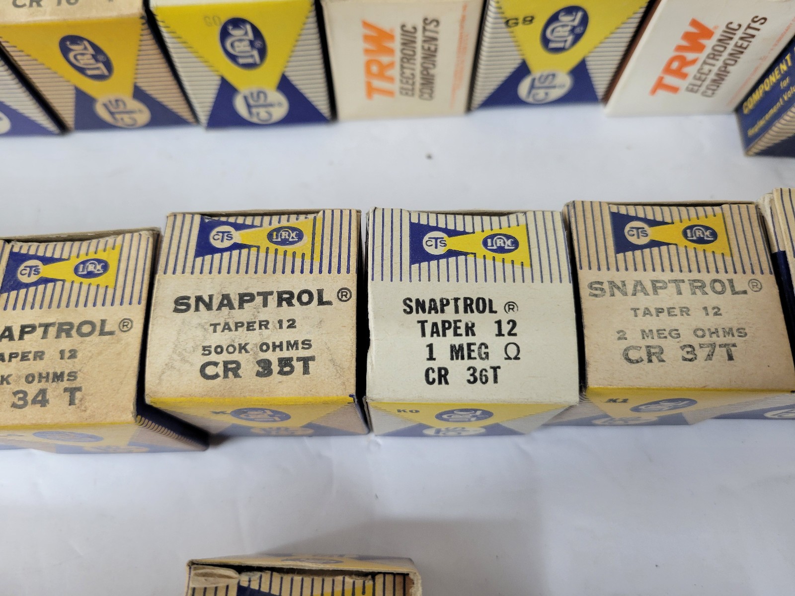 NOS Vintage CTS & TRW Brand Snaptrol Components *various numbers see list*