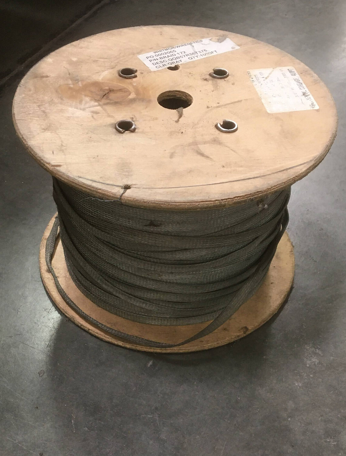 10 Feet 1/2″ Flat Wide 3/8″ Diameter Braided Tinned Copper Ground Strap
